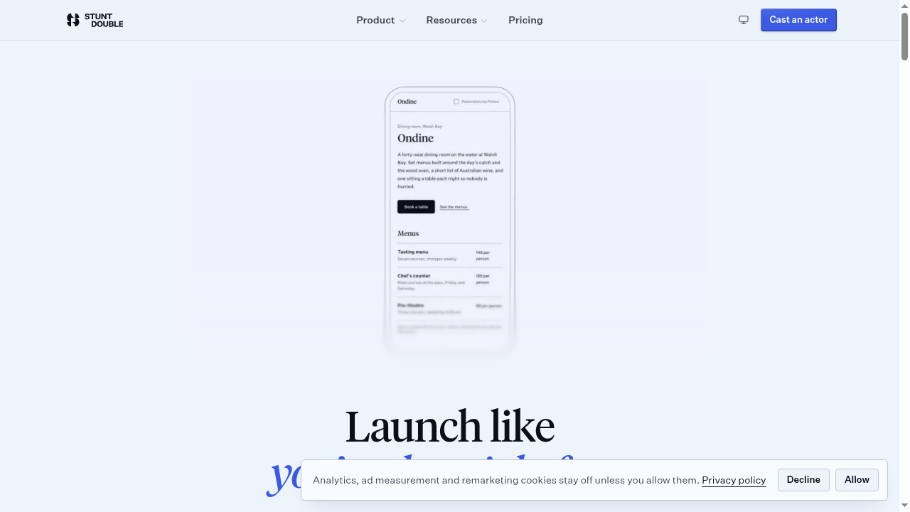session step screenshot