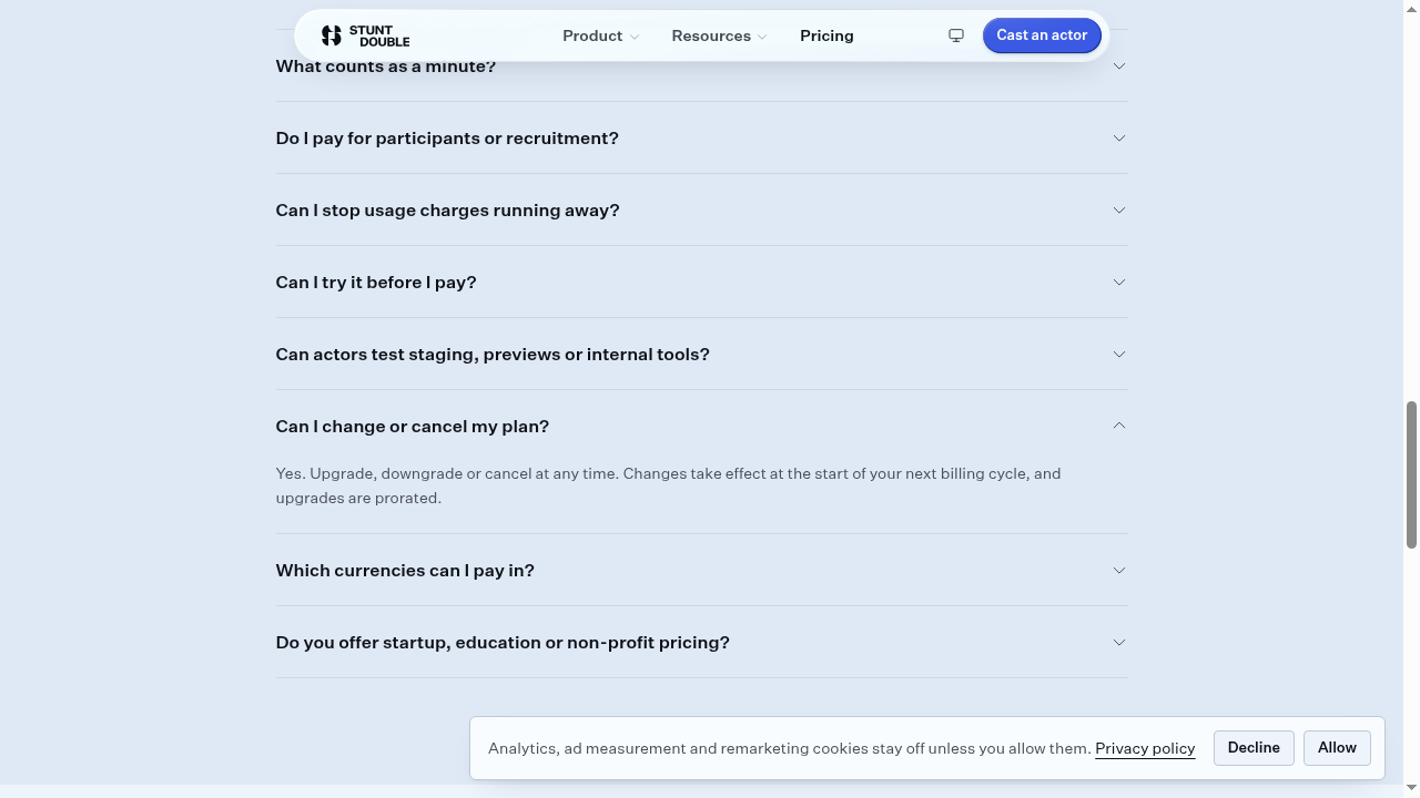 session step screenshot